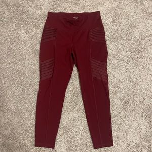 Deep Plum Old Navy Leggings, Size XL